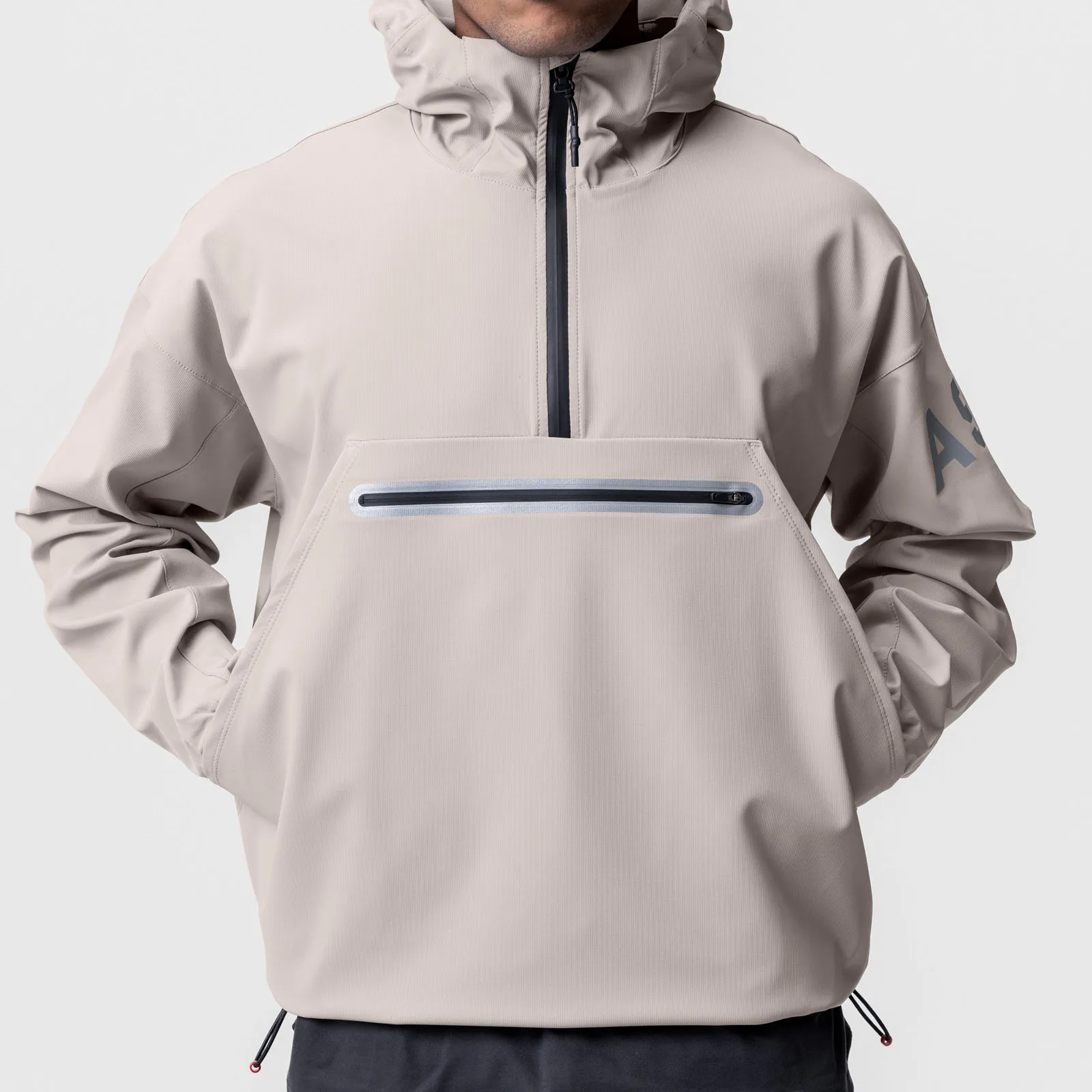 0717. Weather-Ready Anorak Jacket  - Chai