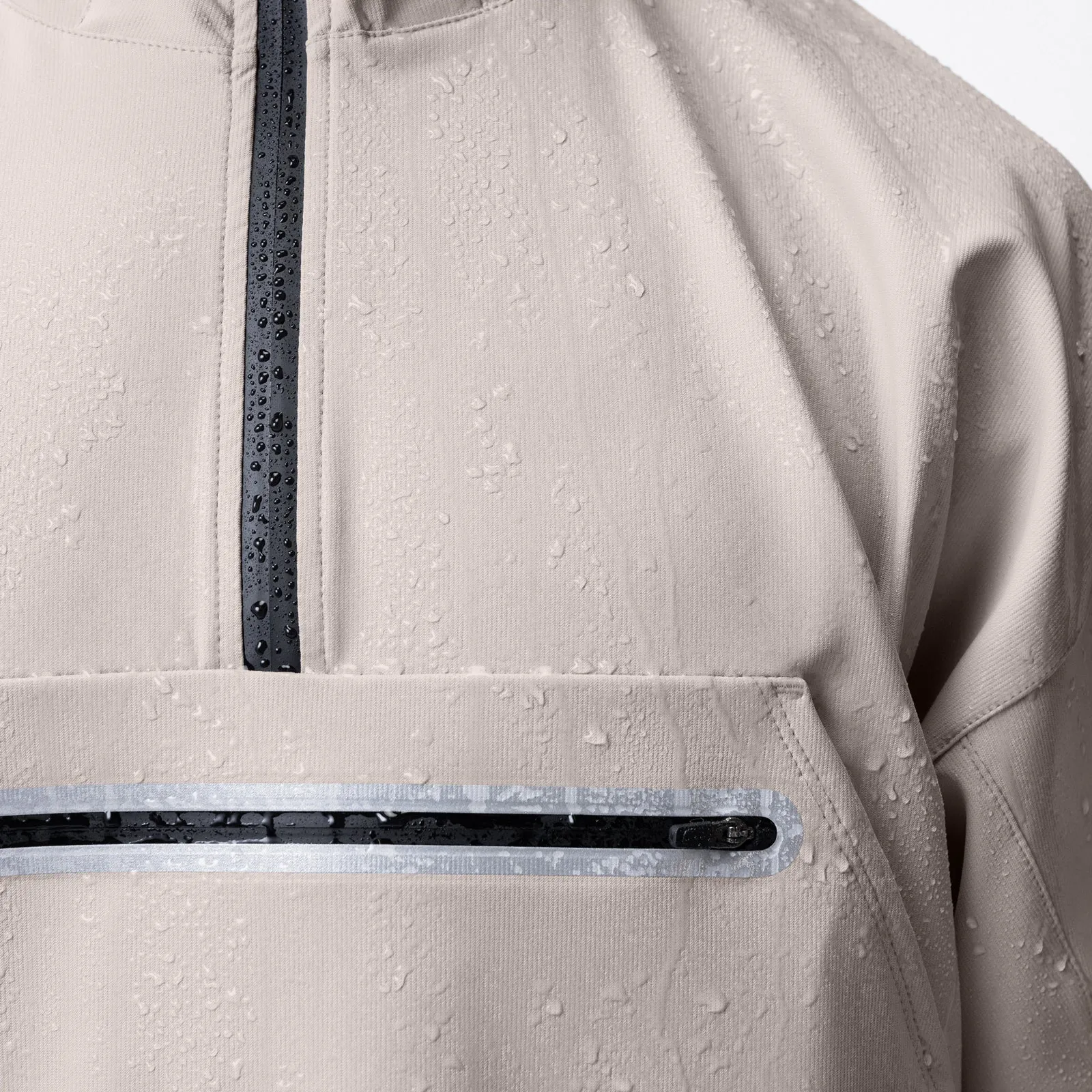 0717. Weather-Ready Anorak Jacket  - Chai