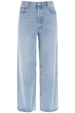 Agolde Baggy Slung Jeans Blue