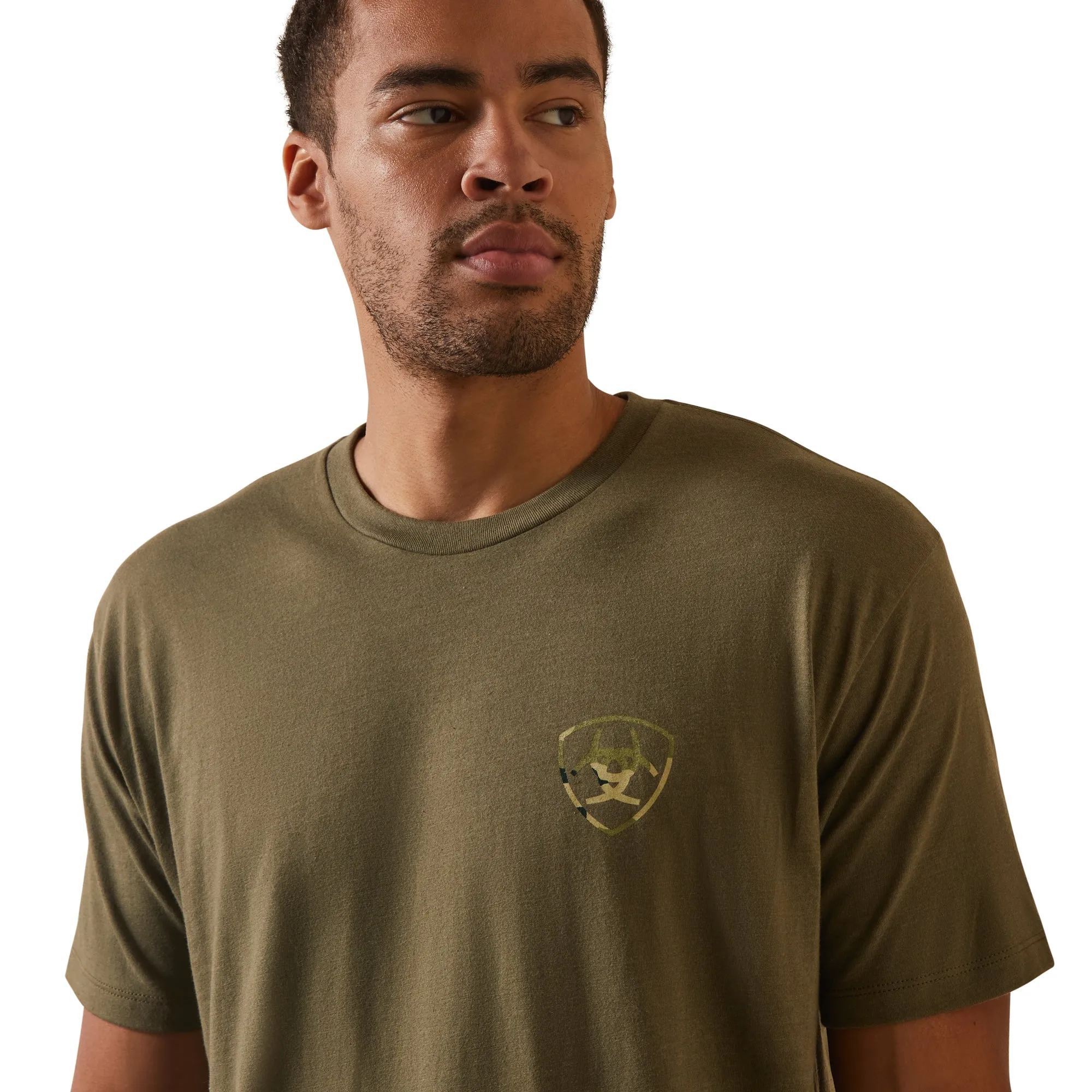 Ariat Men Tonal Camo Flag T-Shirt