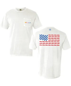 Barstool Sports - Nascar Flag Pocket Tee