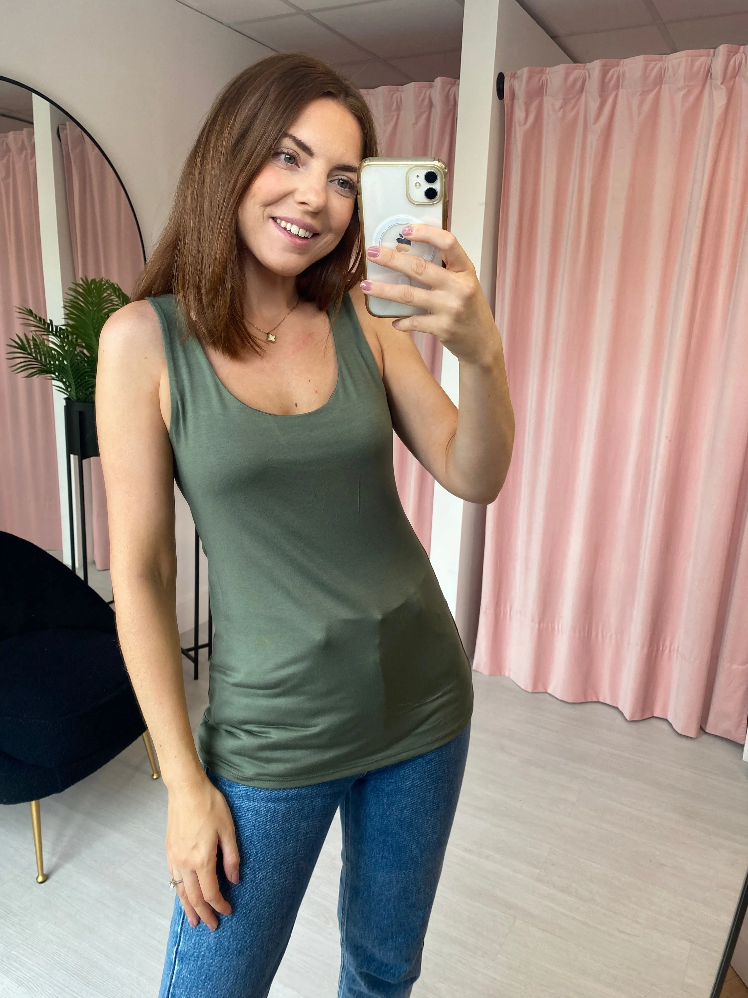 Basic Soft Vest - Khaki
