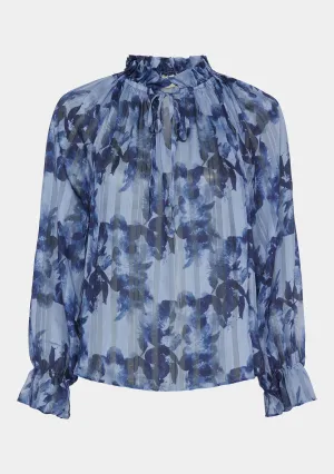 Beate Blouse - Blue Dream