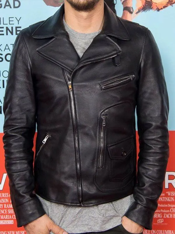 Black Stylish Leather Jacket Worn By James Franco | James Franco Black Stylish Leather Jacket