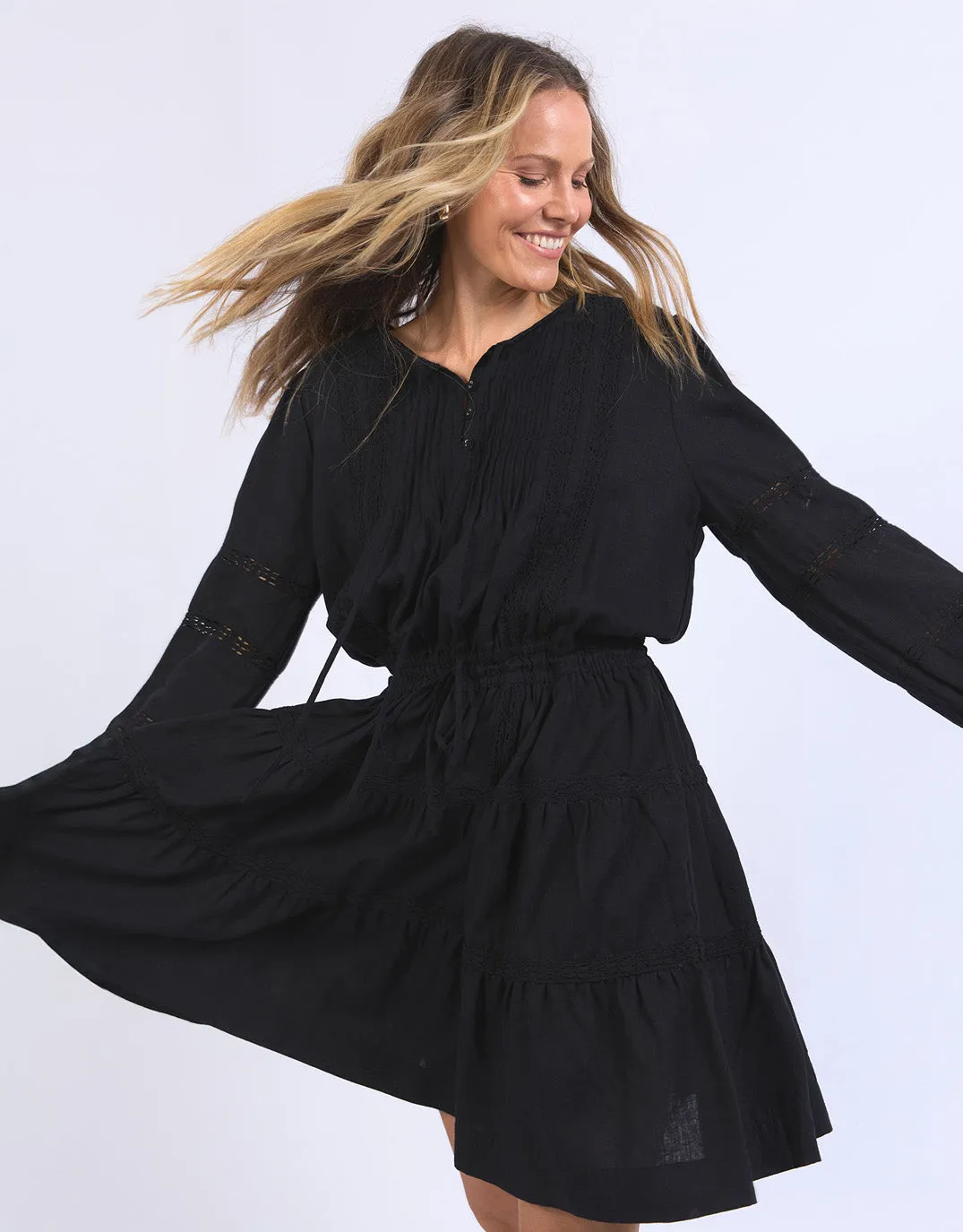 Bonnie Dress - Black