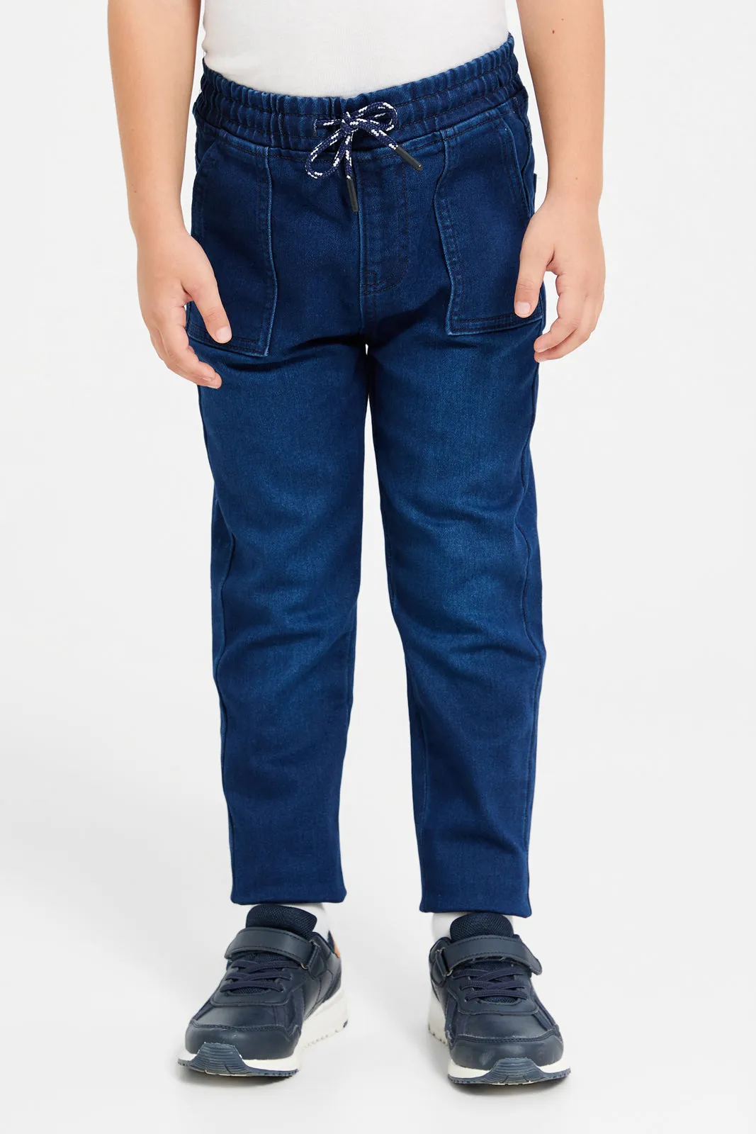 Boys Navy Jeans