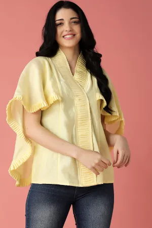 Cape Sleeved Blouse