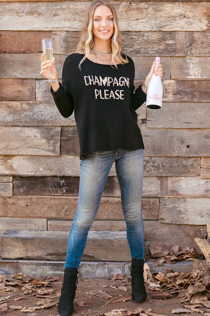 Champagne Please Lightweight Sweater