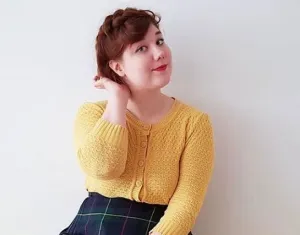 Charlotte Cropped Button Down Cardigan
