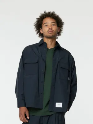 CHIEF / JACKET / NYLON. WEATHER. SIGN (NAVY)