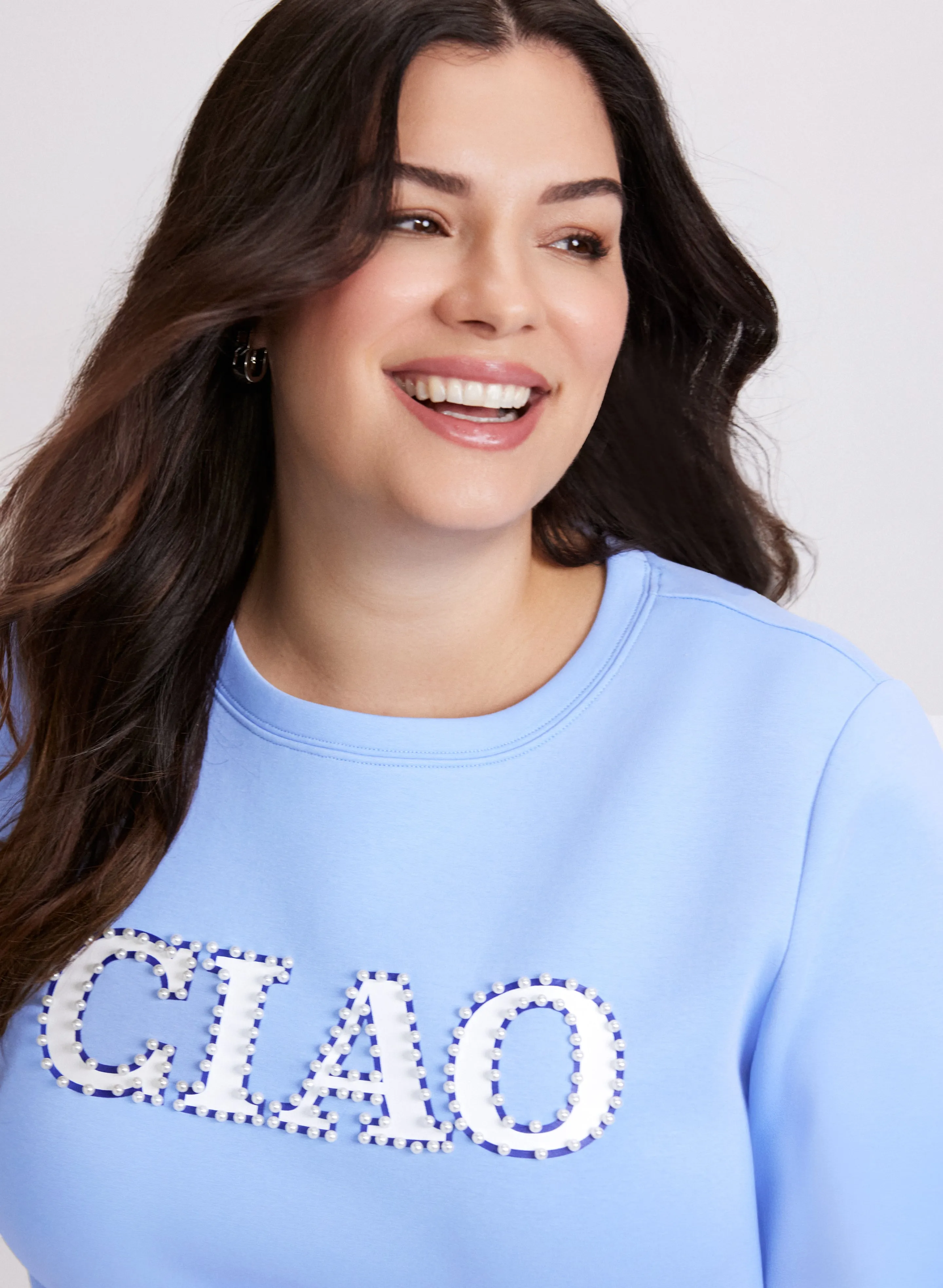 'Ciao' Long Sleeve Top