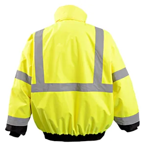 Class 3 Black Bottom Bomber Jacket - Extra Large