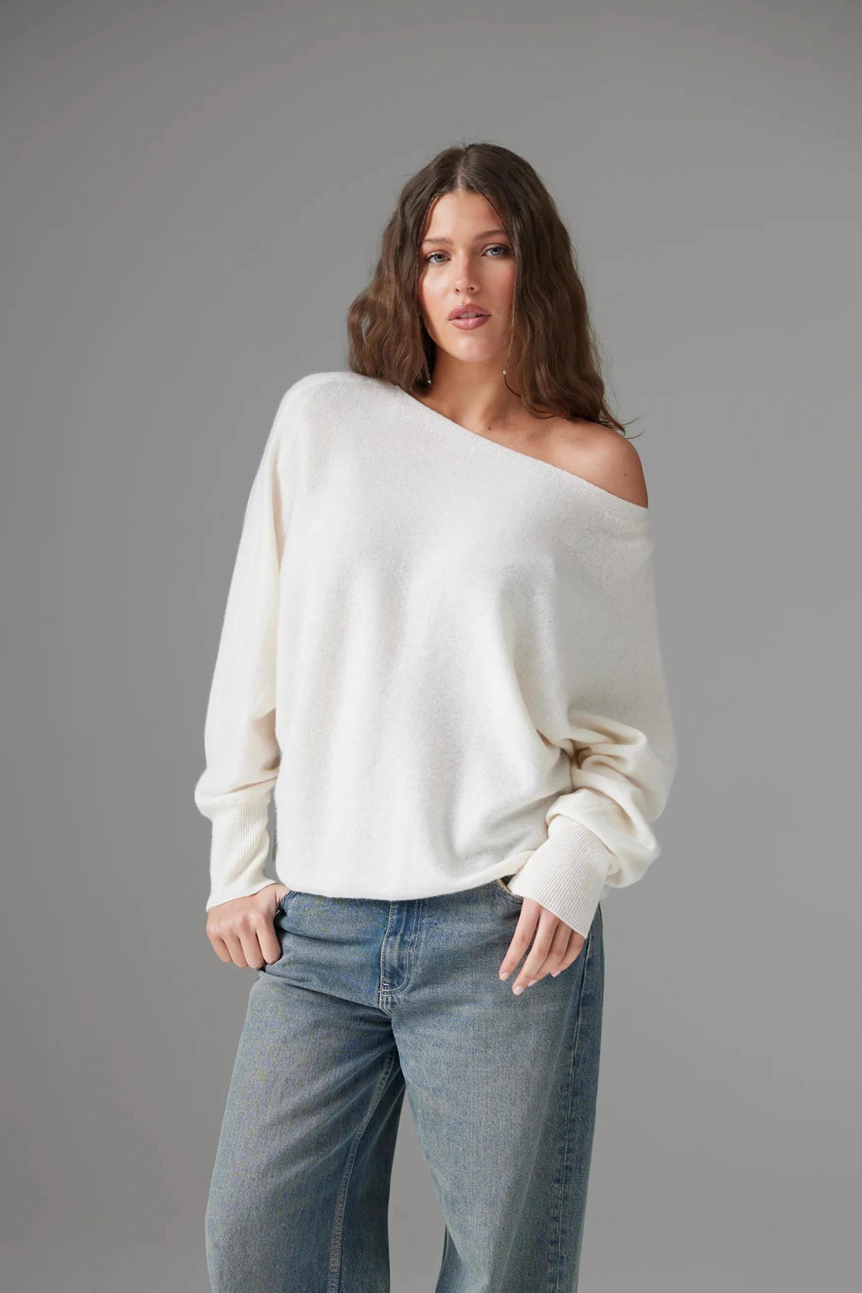 Colorush Yangon Boat Neck Sweater