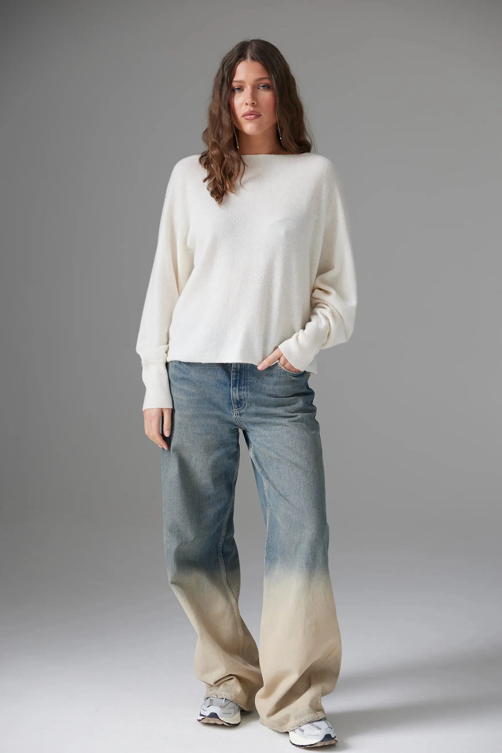 Colorush Yangon Boat Neck Sweater