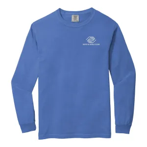 Comfort Color Heavyweight Long Sleeve Tee - Flo Blue