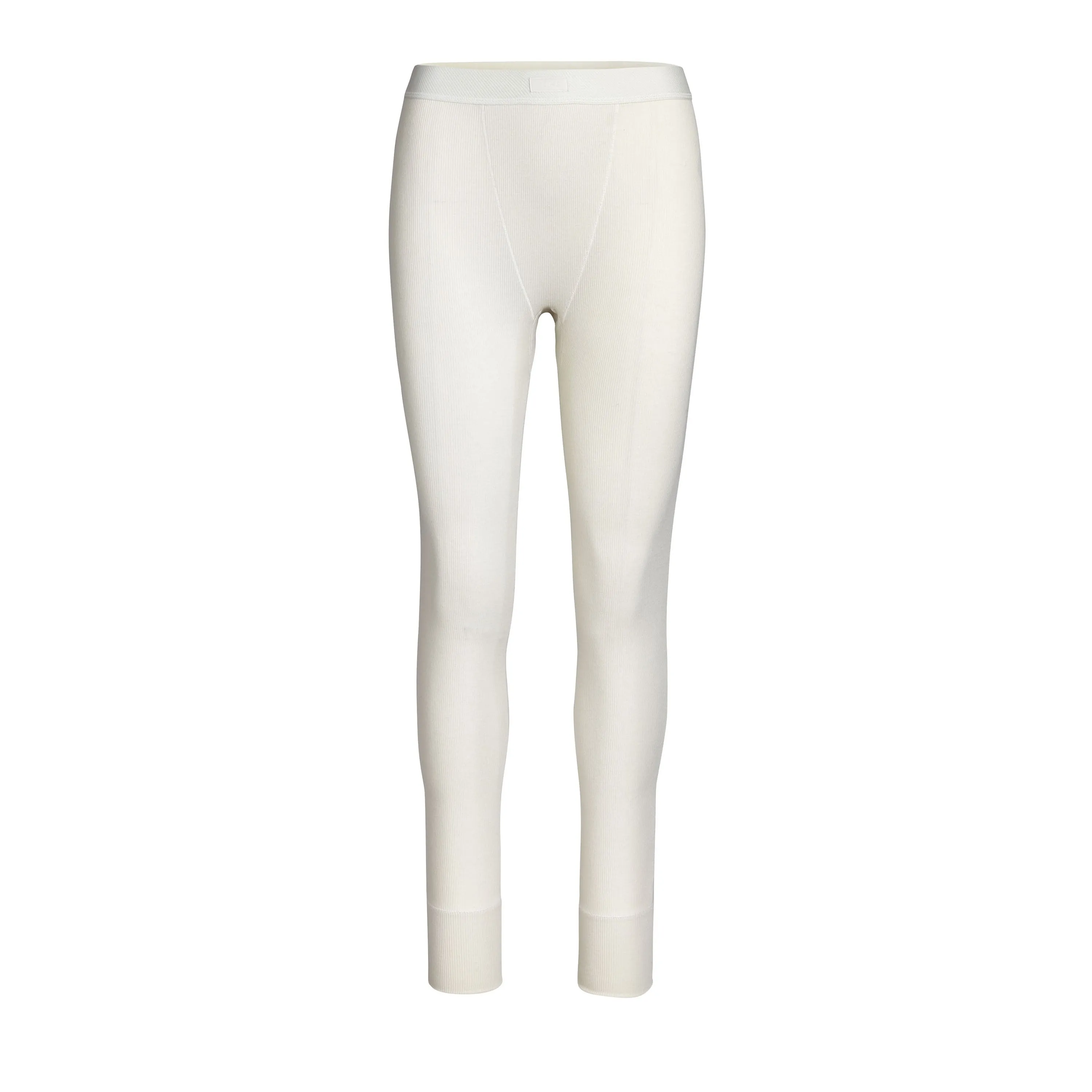 COTTON RIB THERMAL LEGGING | BONE
