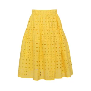 Cotton Skirt Delta, Yellow