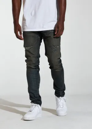 Crysp Denim Avenue Dark Indigo Stacked Denim Jeans (CRYSPR241-031)