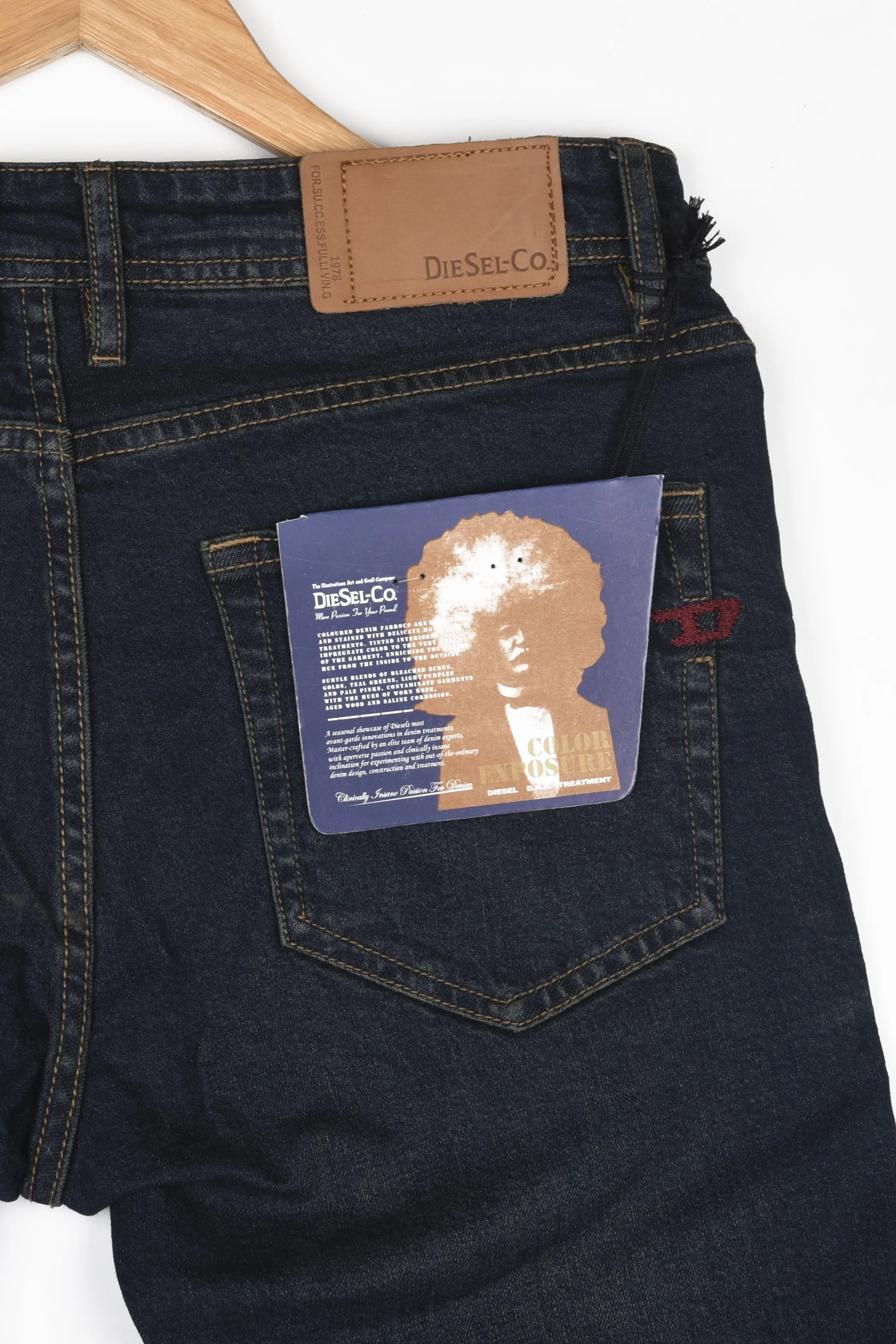 DIESEL STONE WASH SLIM JEANS