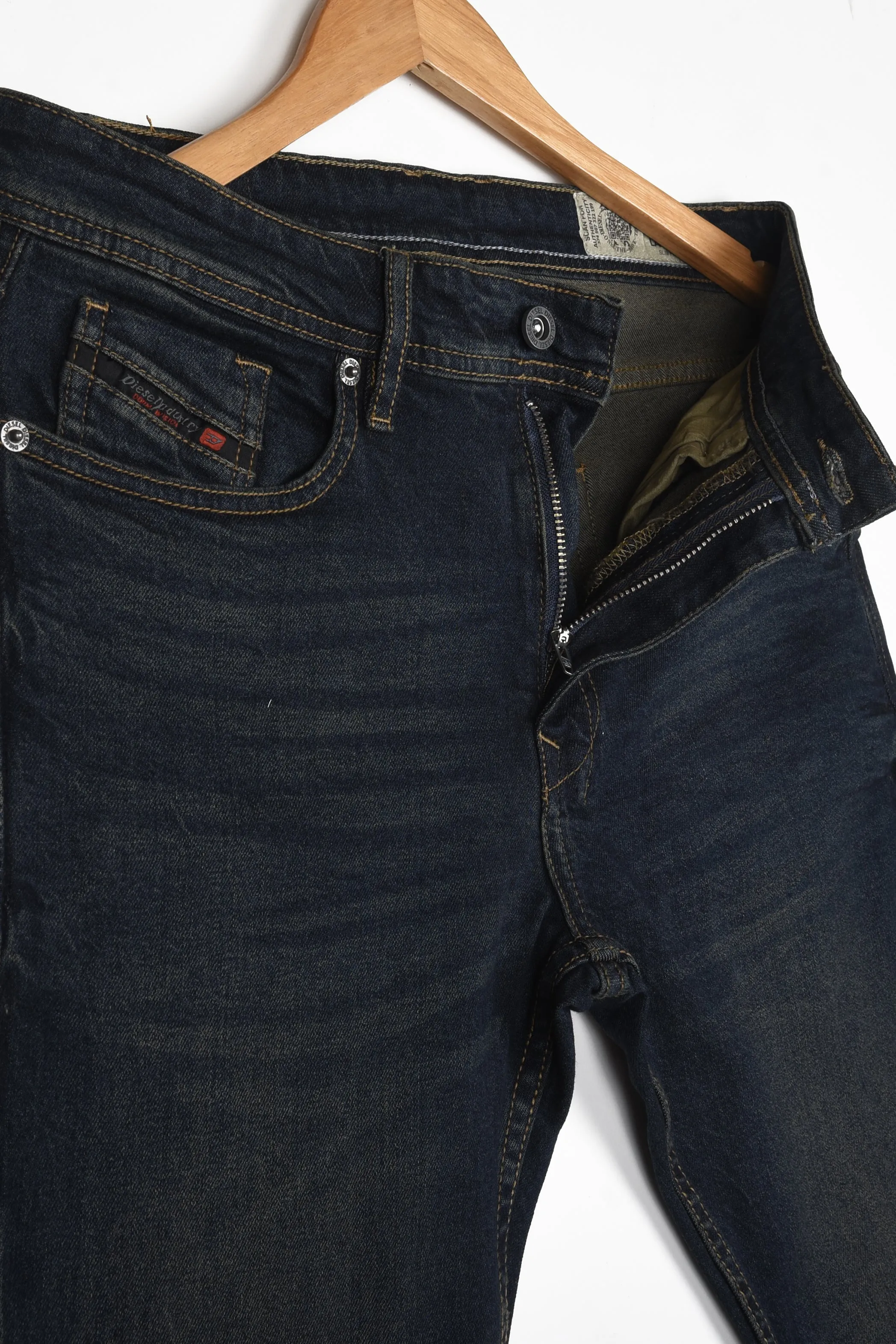 DIESEL STONE WASH SLIM JEANS