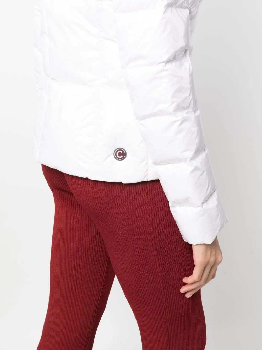 duck down hooded jacket