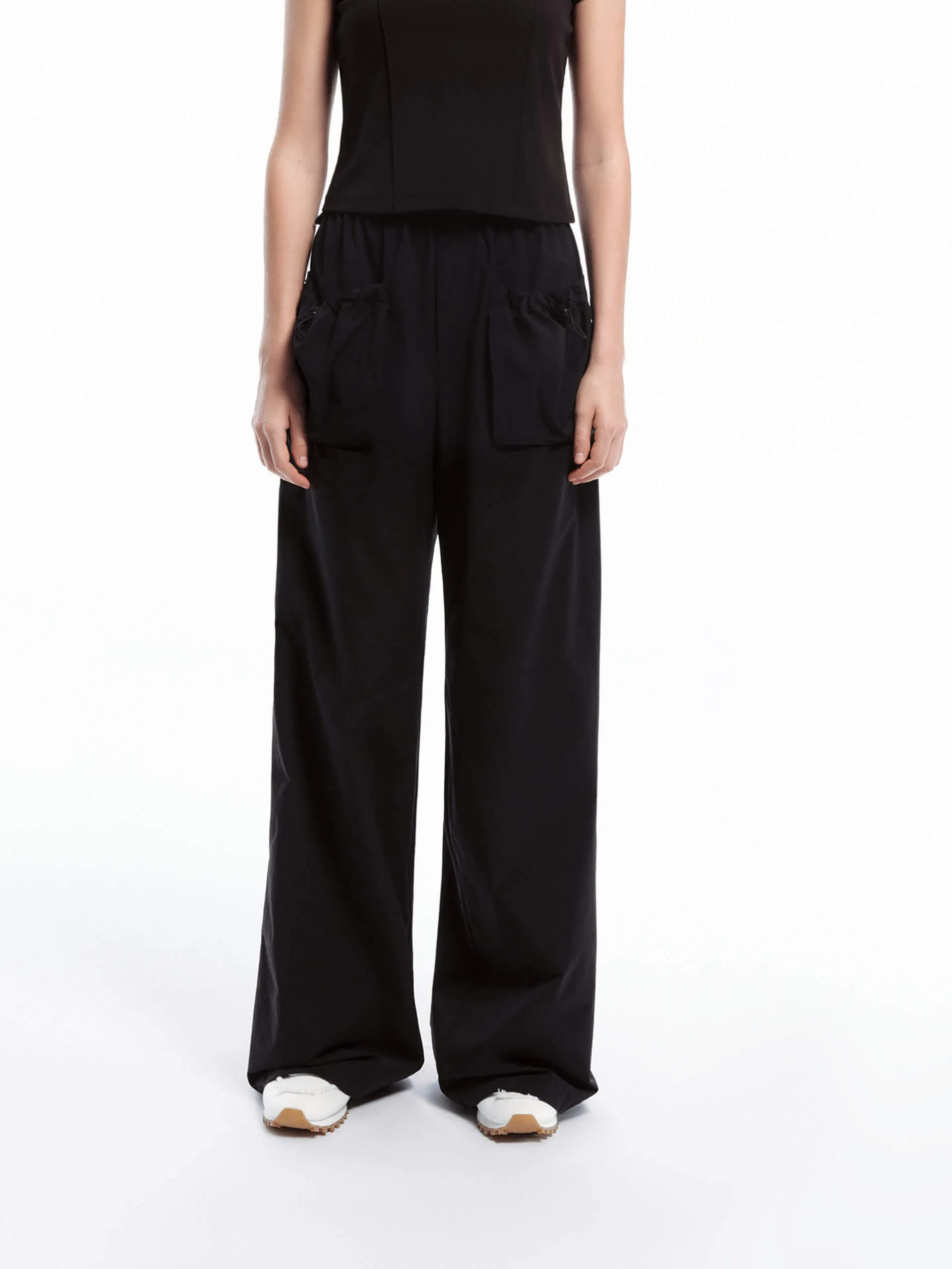 Elasticated Waist Pocket Pants