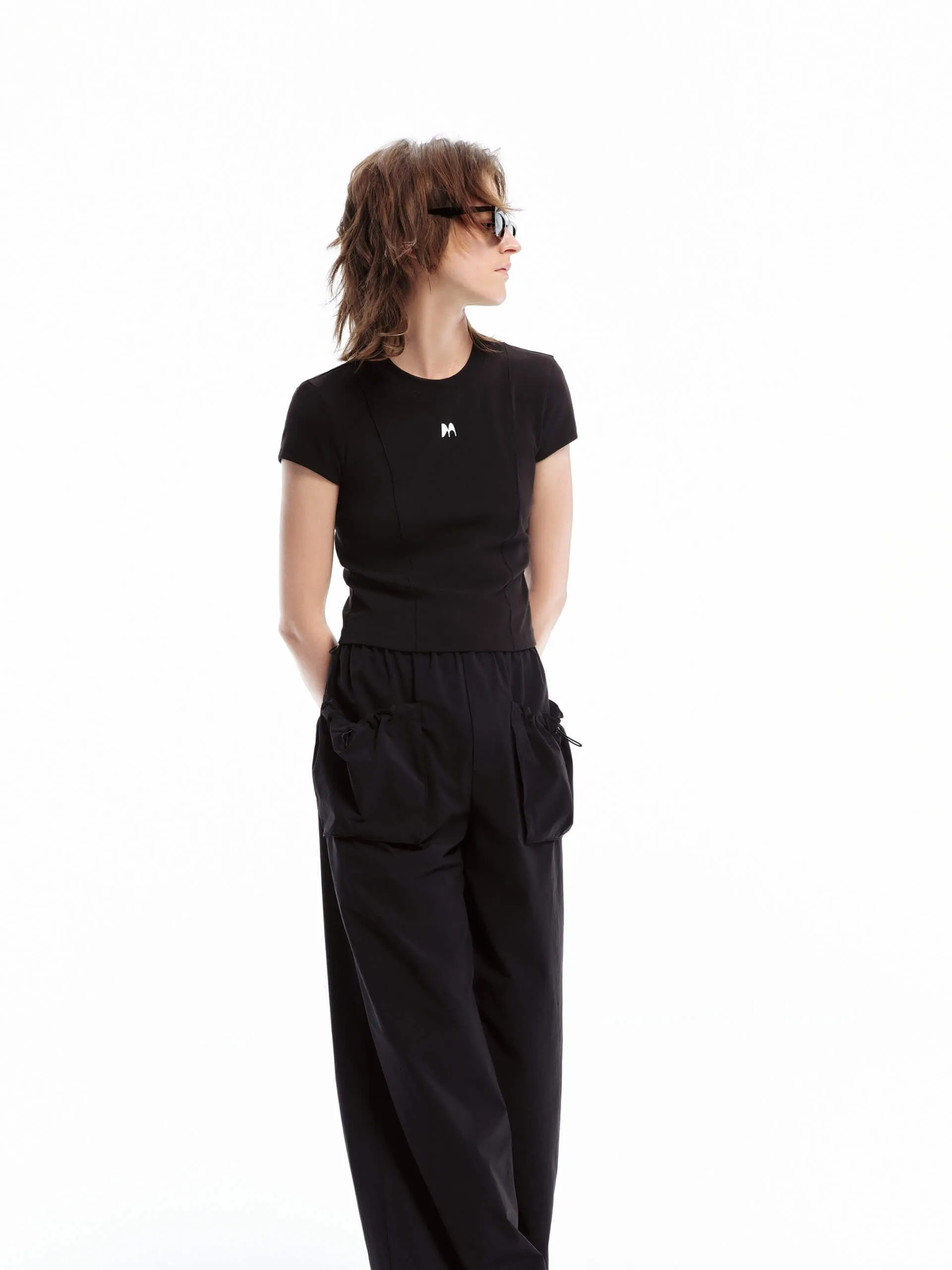 Elasticated Waist Pocket Pants