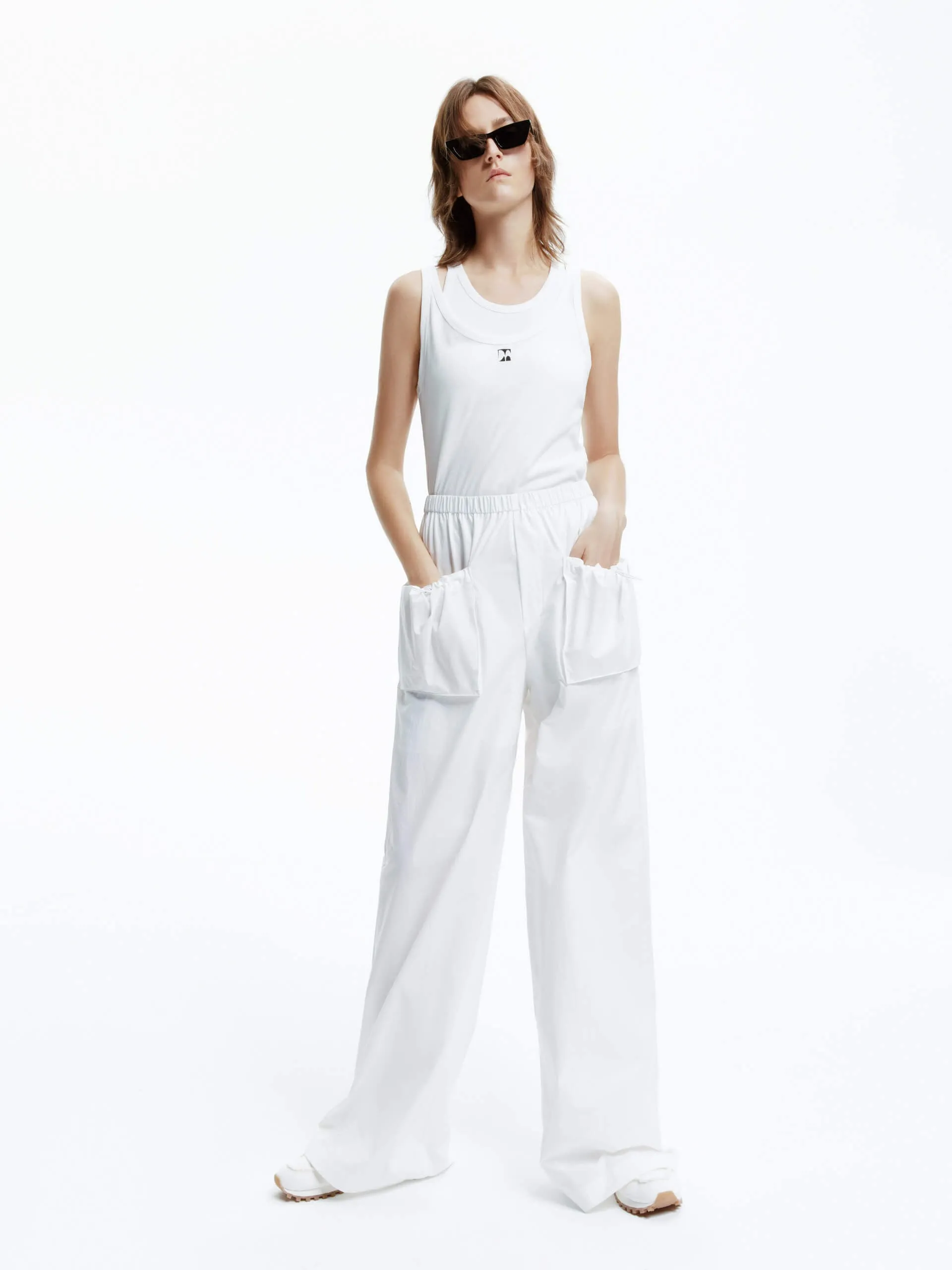 Elasticated Waist Pocket Pants