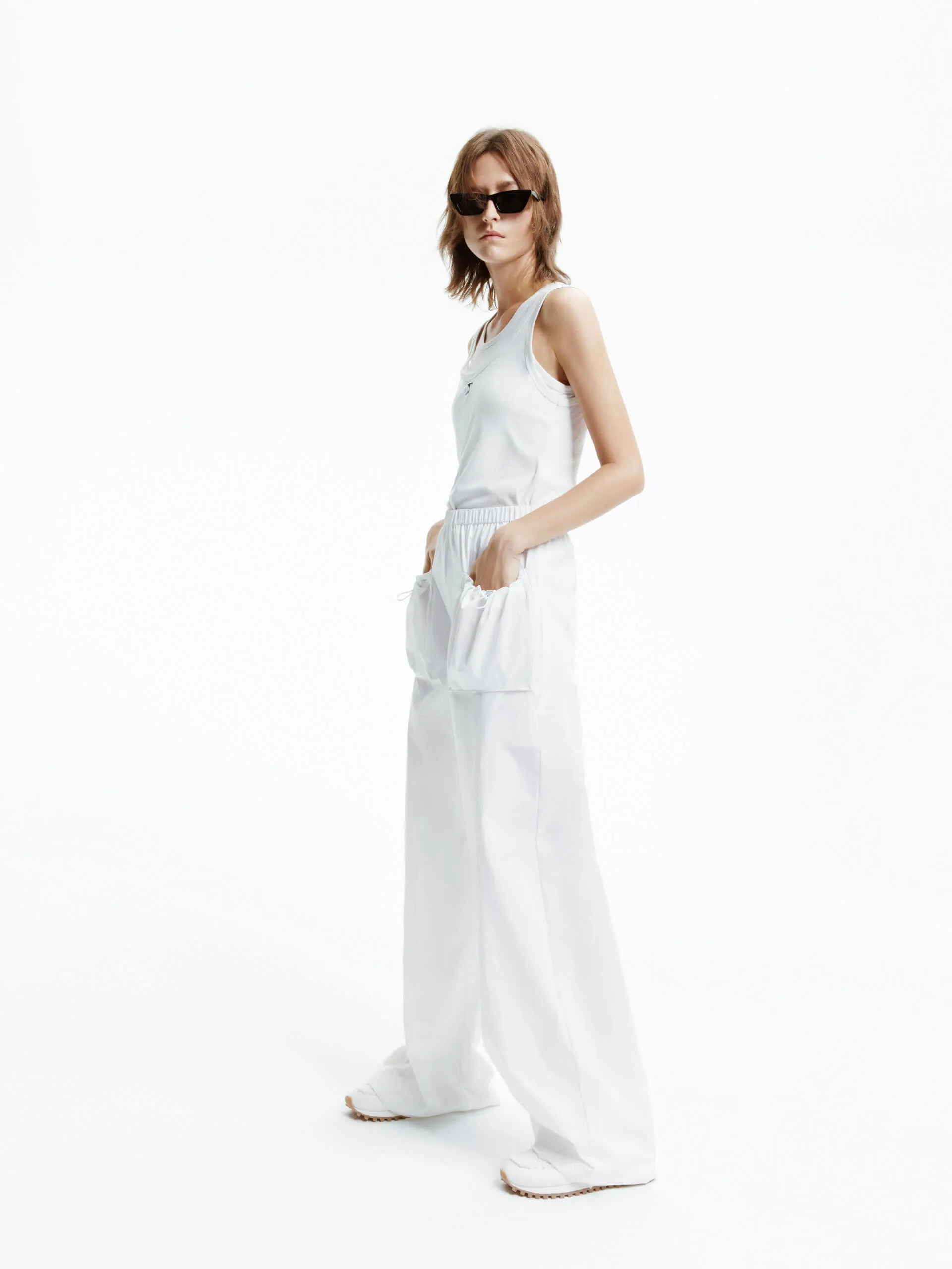 Elasticated Waist Pocket Pants
