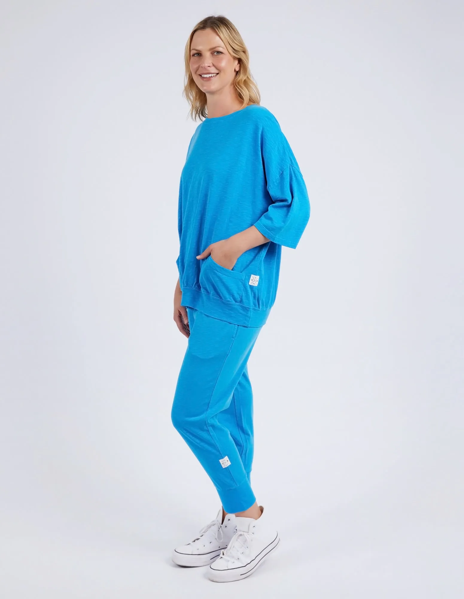 Elm Mazie Sweat Ibiza Blue