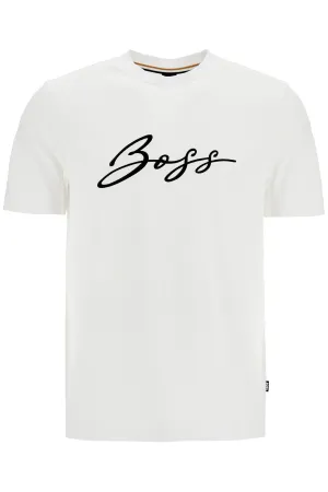 Embroidered Organic Cotton Tee
