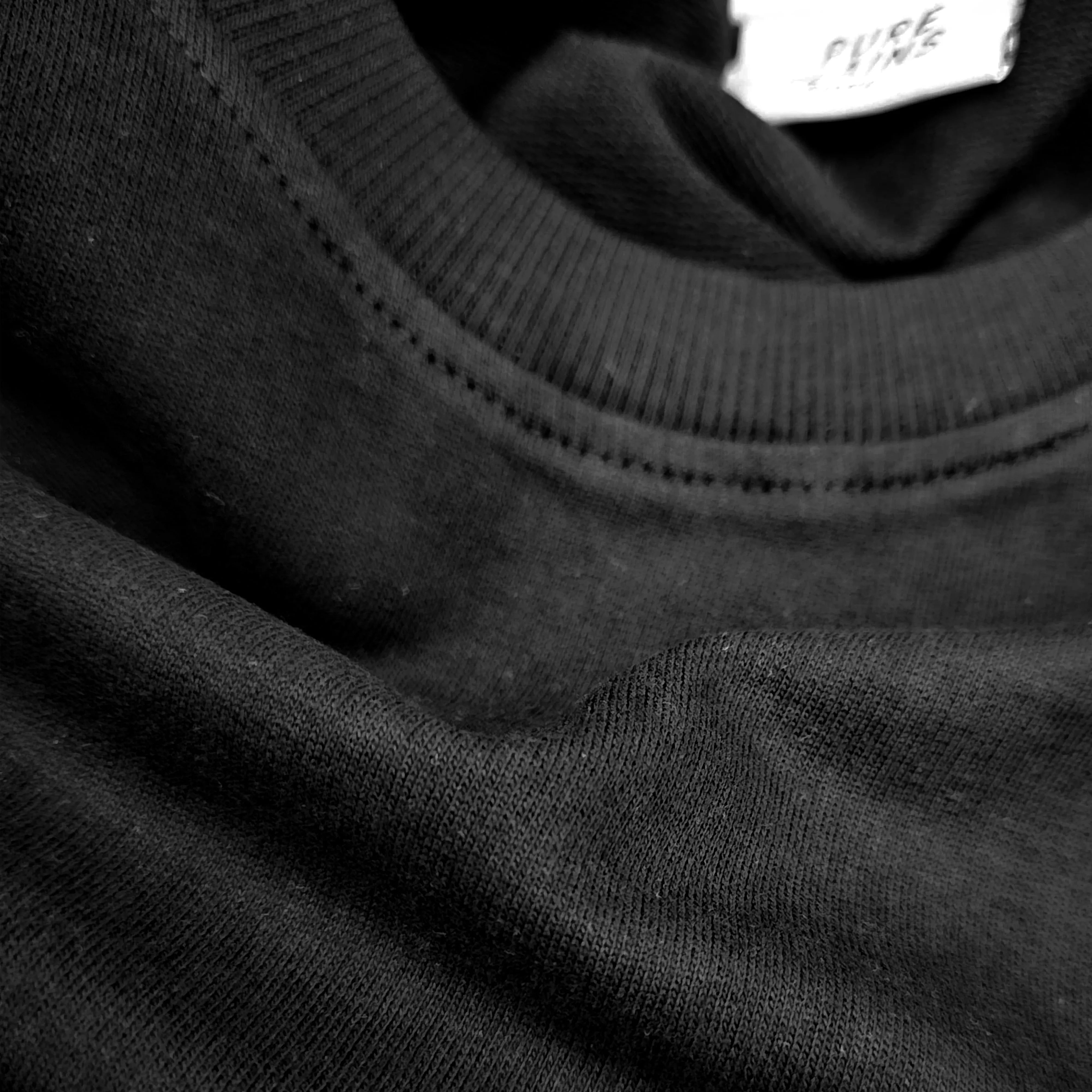 Faith Oversized Black Tshirt