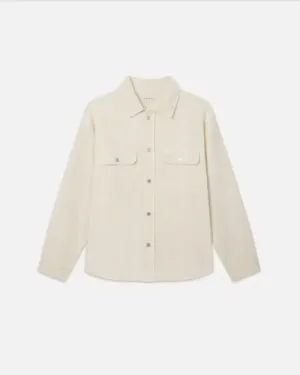 FRAME | Double Pocket Overshirt | Natural