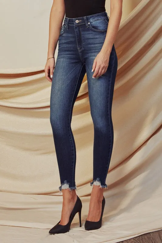 Gemma 3 Mid Rise Super Skinny Jeans