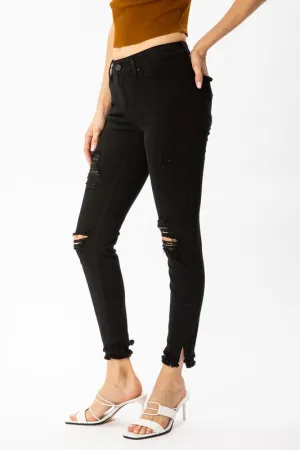 GEMMA MID RISE SKINNY ANKLE JEANS