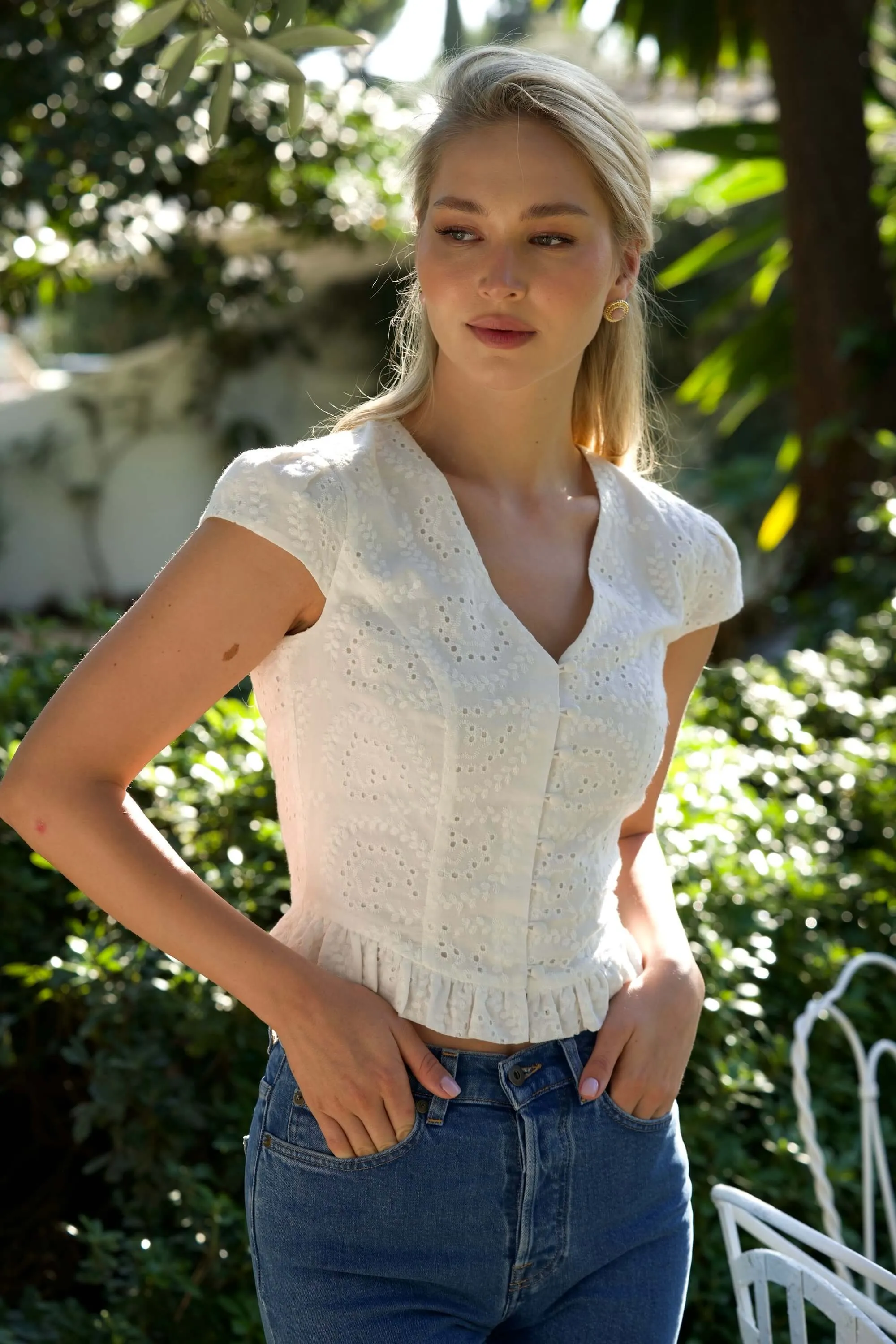 Gina Cotton Blouse