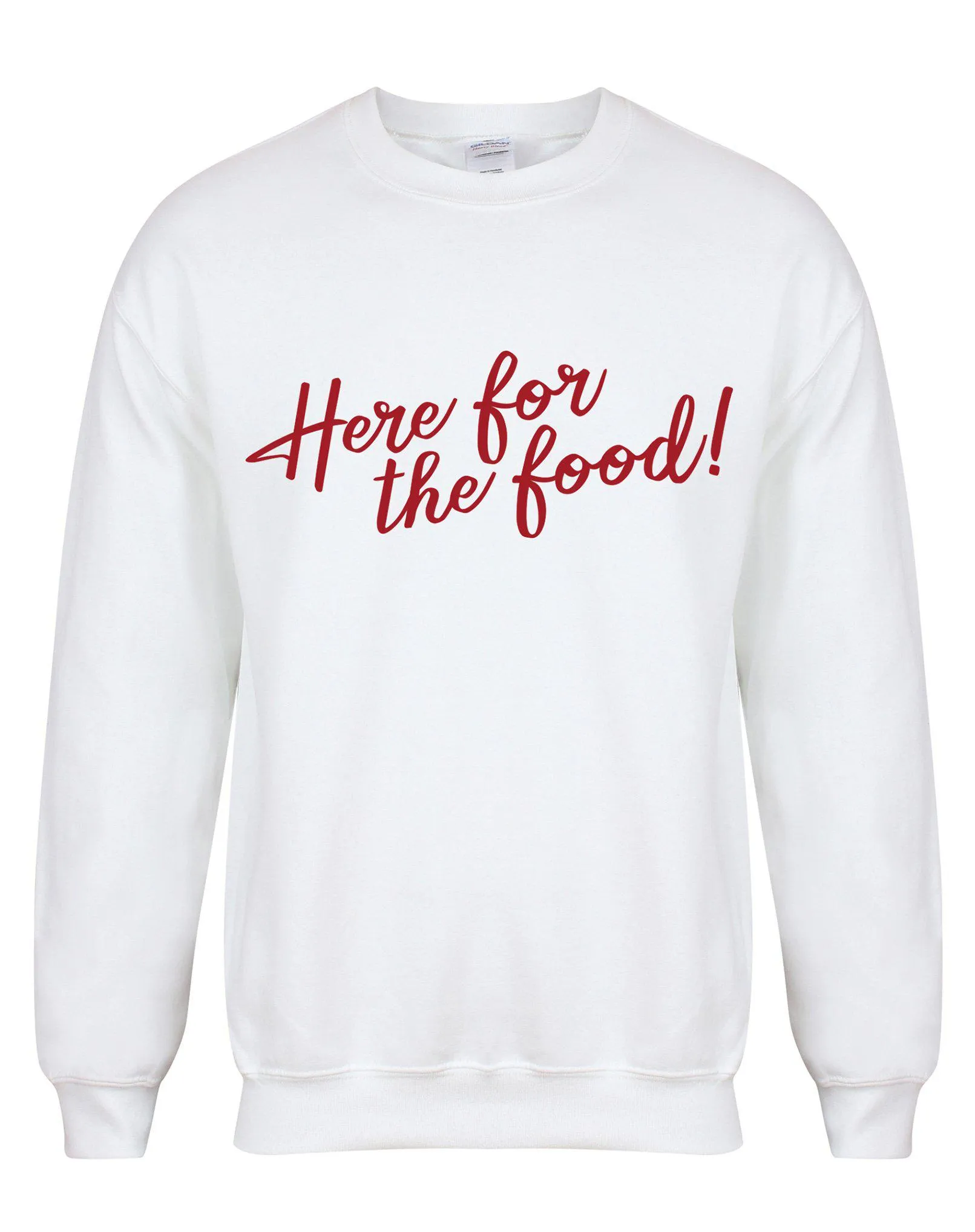 Here For The Food! - Unisex Fit Sweater