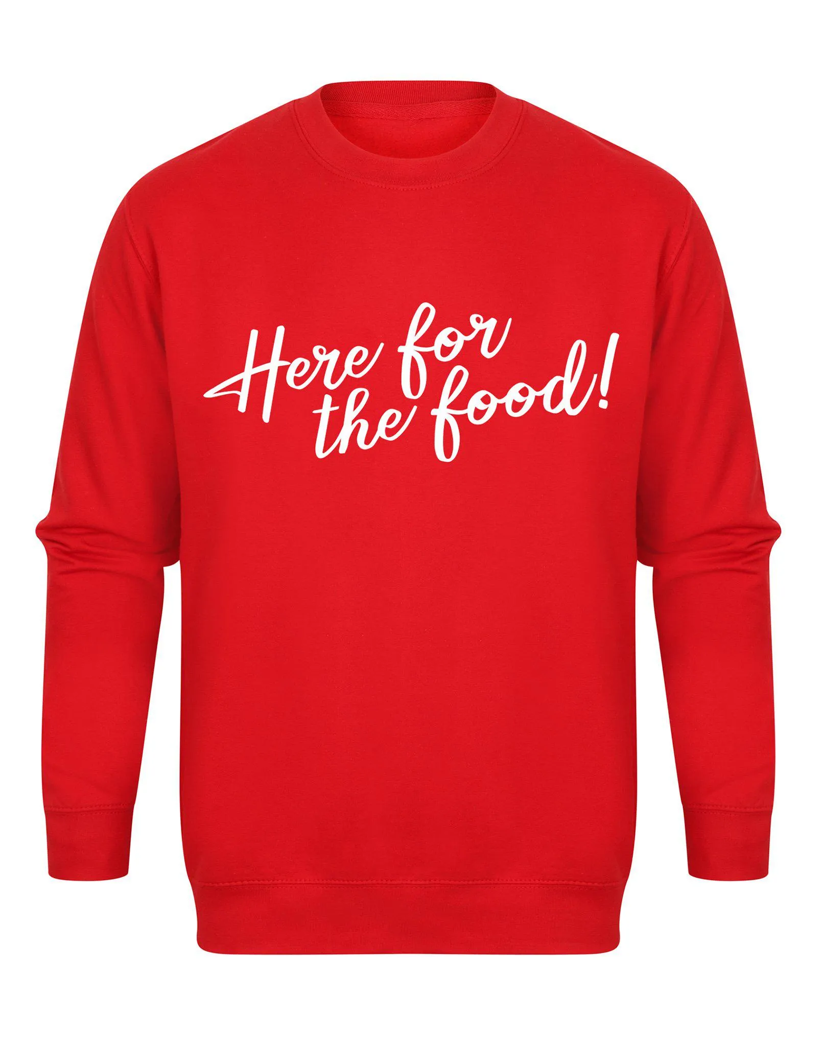 Here For The Food! - Unisex Fit Sweater