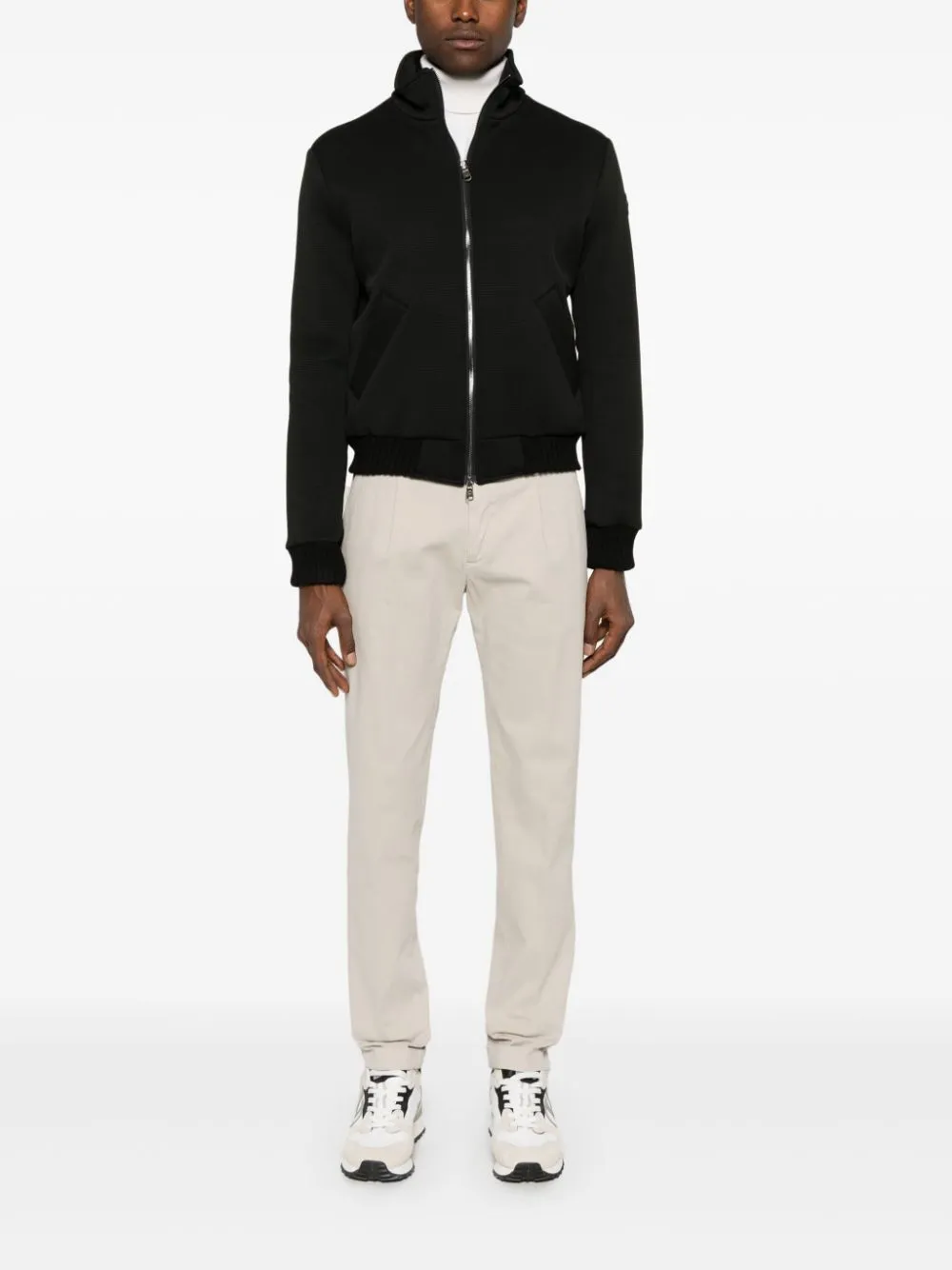 honeycomb-pattern jacket