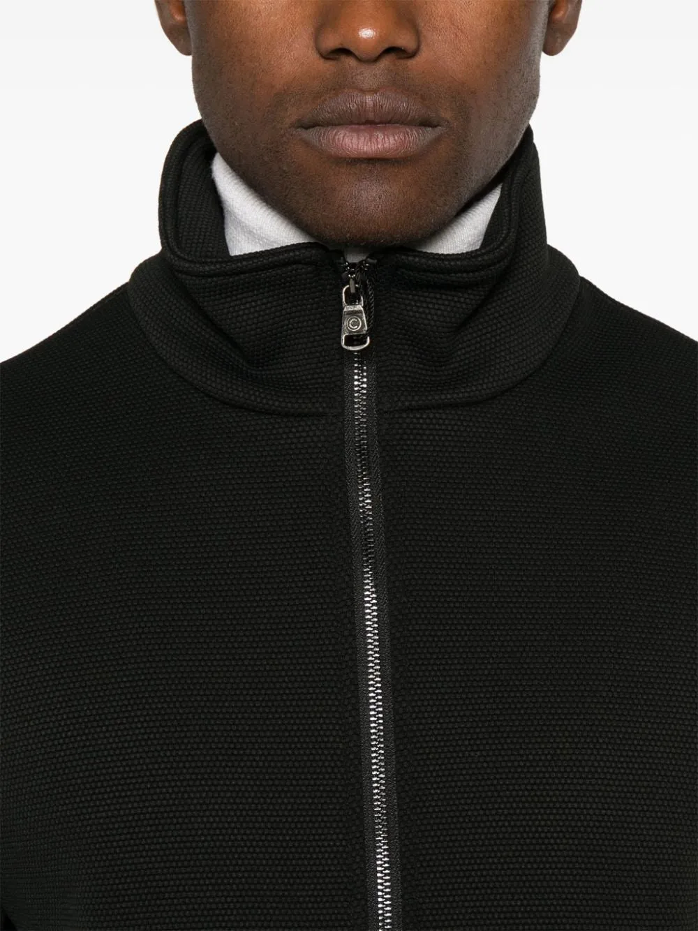 honeycomb-pattern jacket