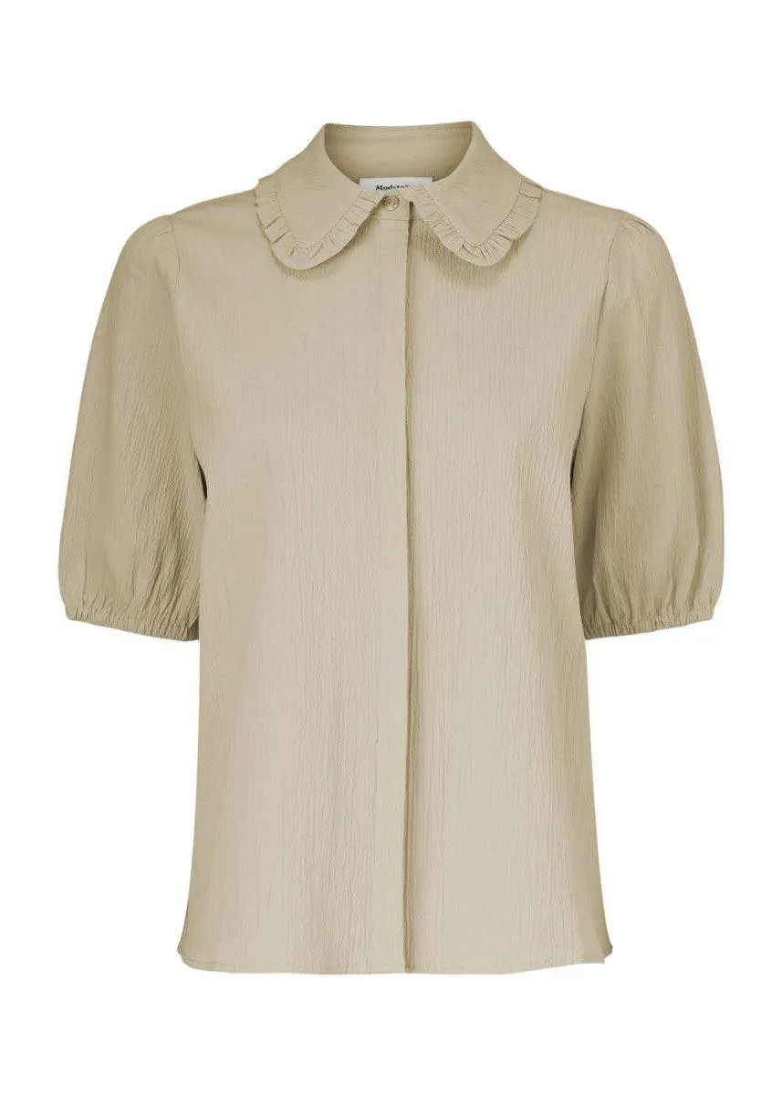 IshaMD shirt - Powder Sand