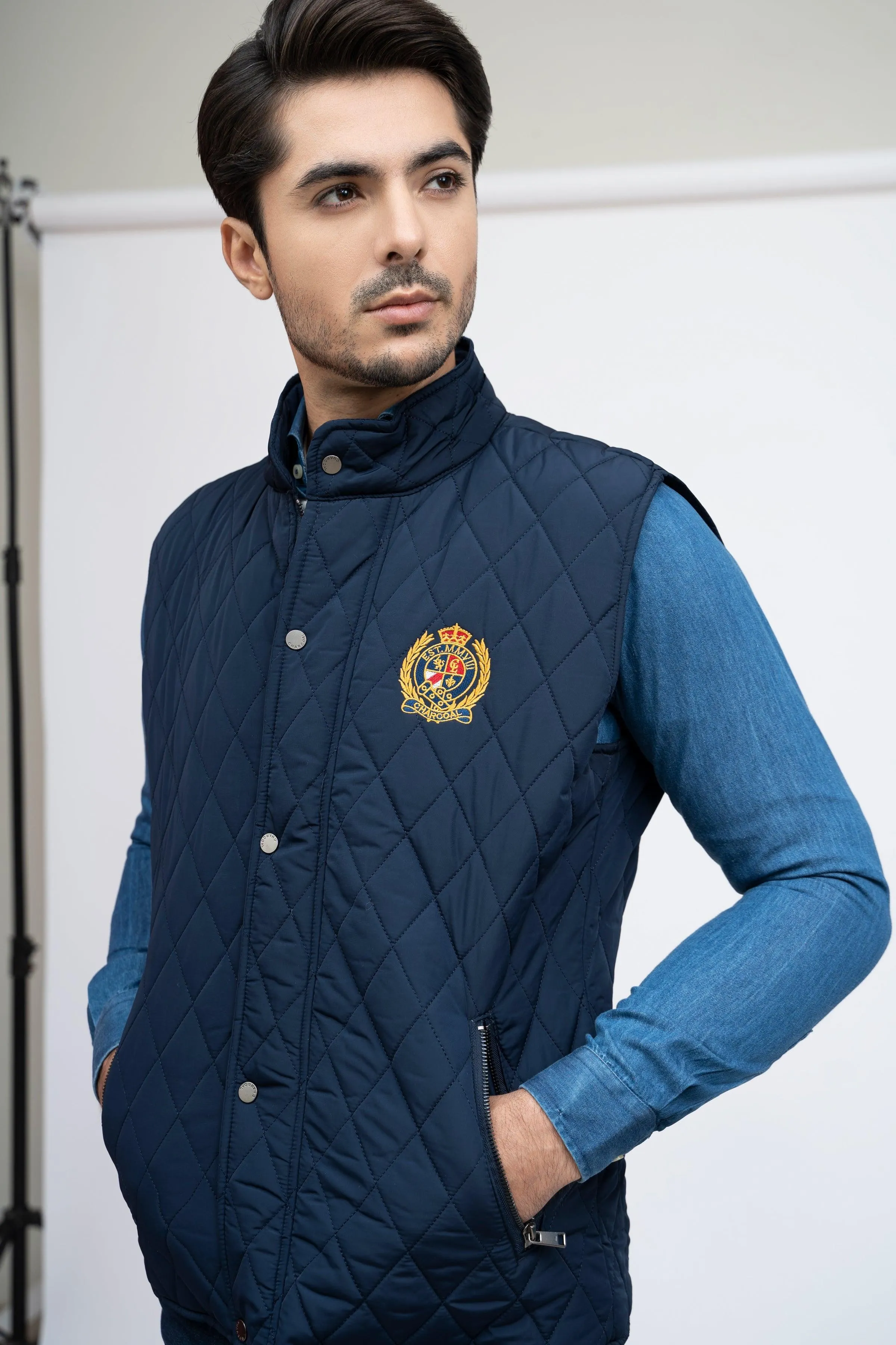 JACKET S/L NAVY