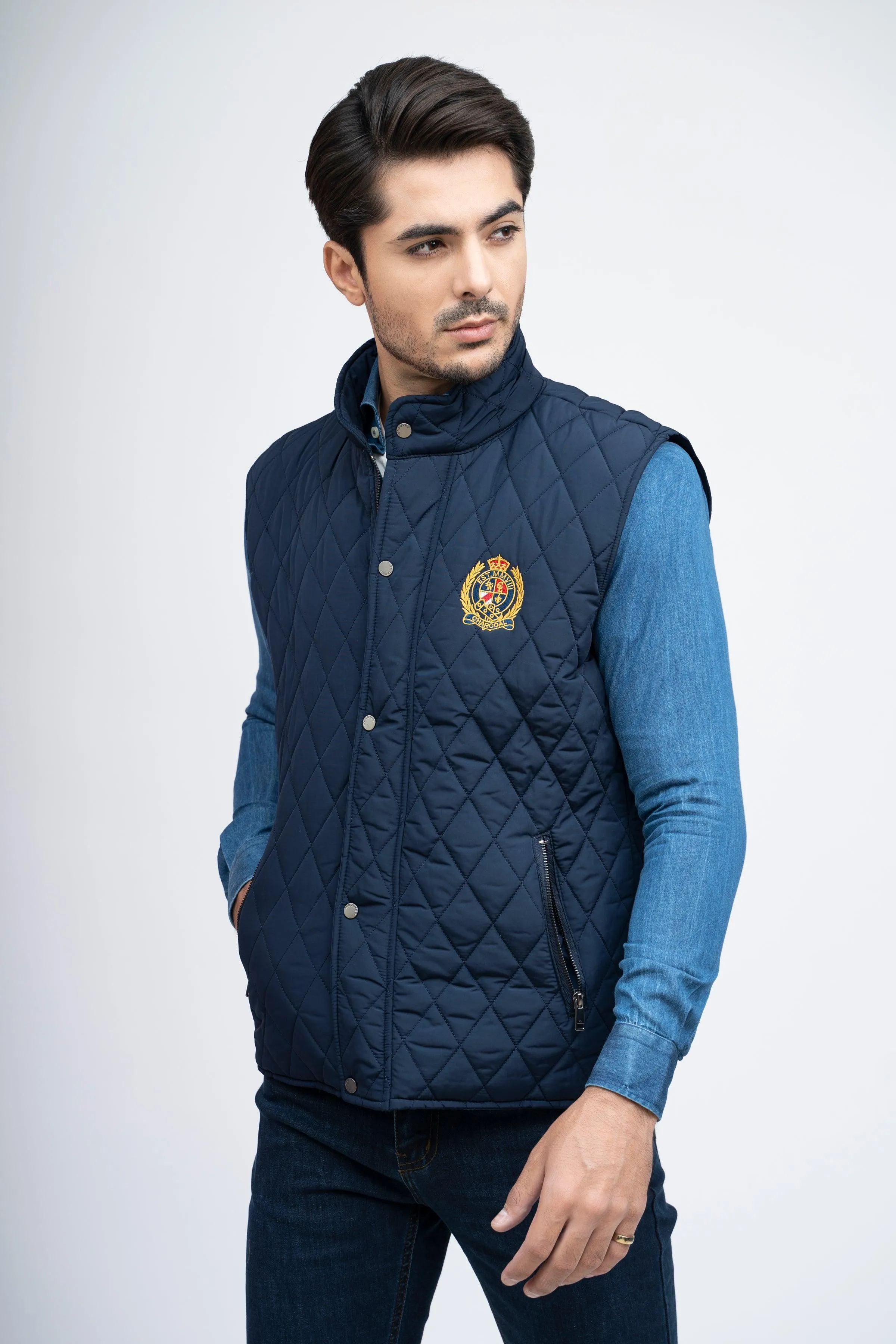 JACKET S/L NAVY