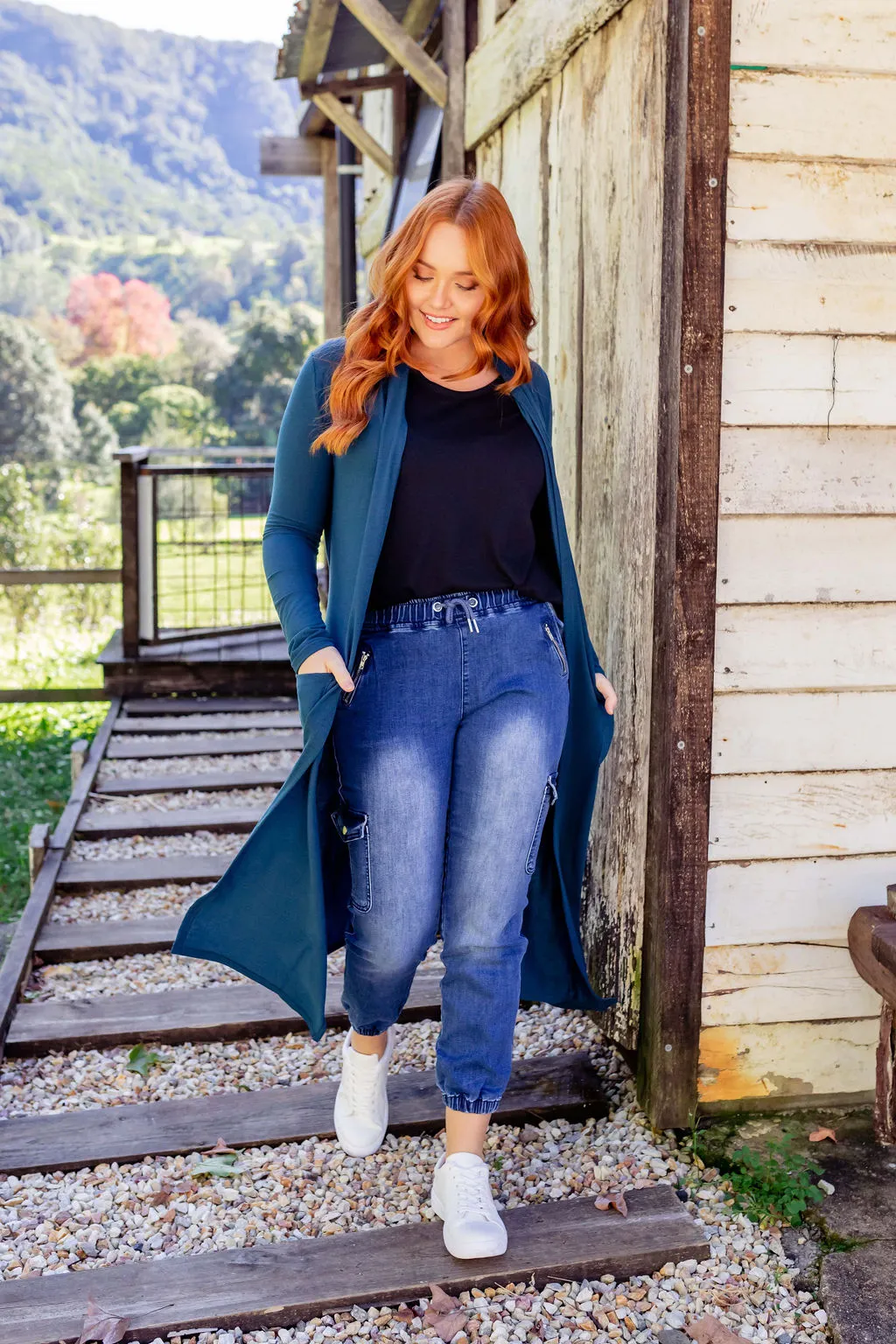 Jane Cardigan in Teal