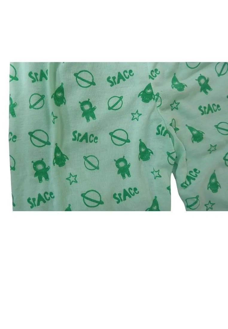 Landmark Pajama Pants 2 in 1 Color Astronaut Dark Blue/Mint Green