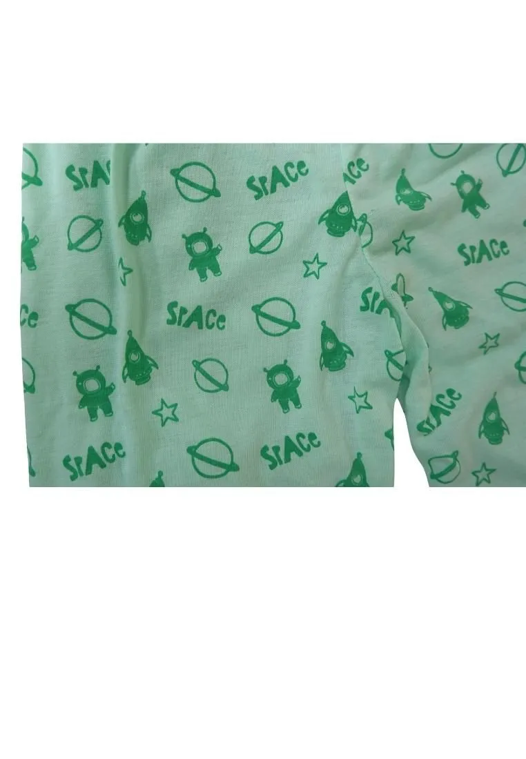 Landmark Pajama Pants 2 in 1 Color Astronaut Dark Blue/Mint Green