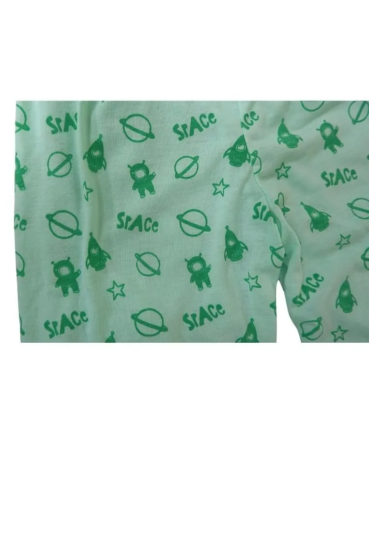 Landmark Pajama Pants 2 in 1 Color Astronaut Dark Blue/Mint Green