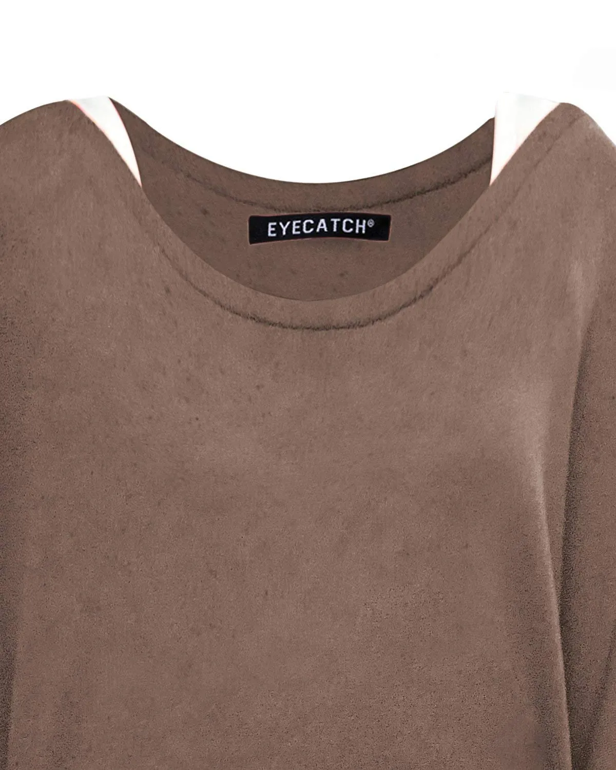 Loose Baggy Oversized Women's Long Sweater Tunic Top Jumper