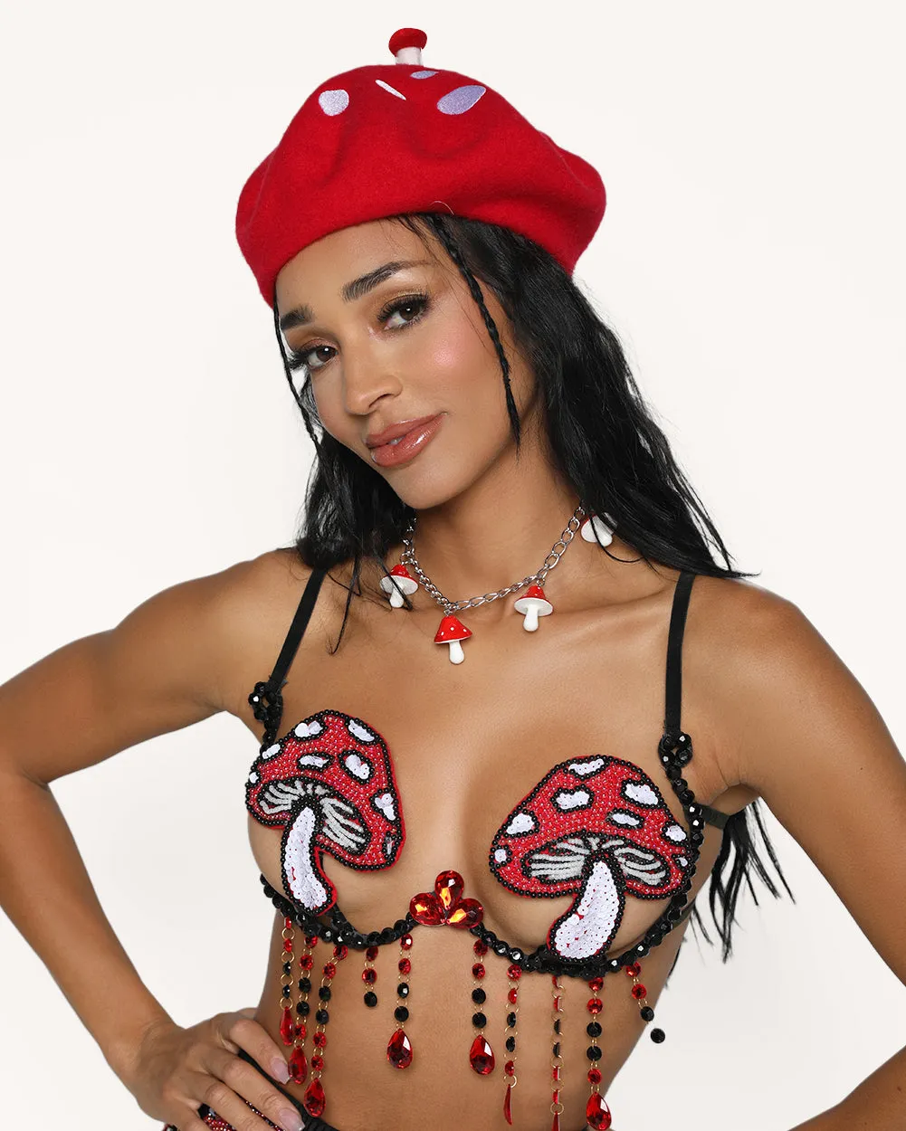 Magic Mushroom Carnival Bra