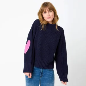 Marlow Zero Waste Sweater ~ Indigo